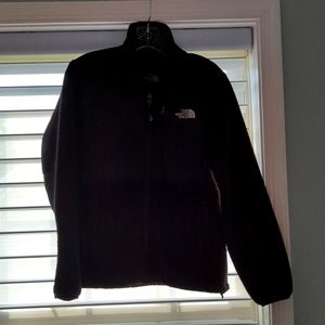 The North Face Black Zipper Fleece Jacket, Size Small